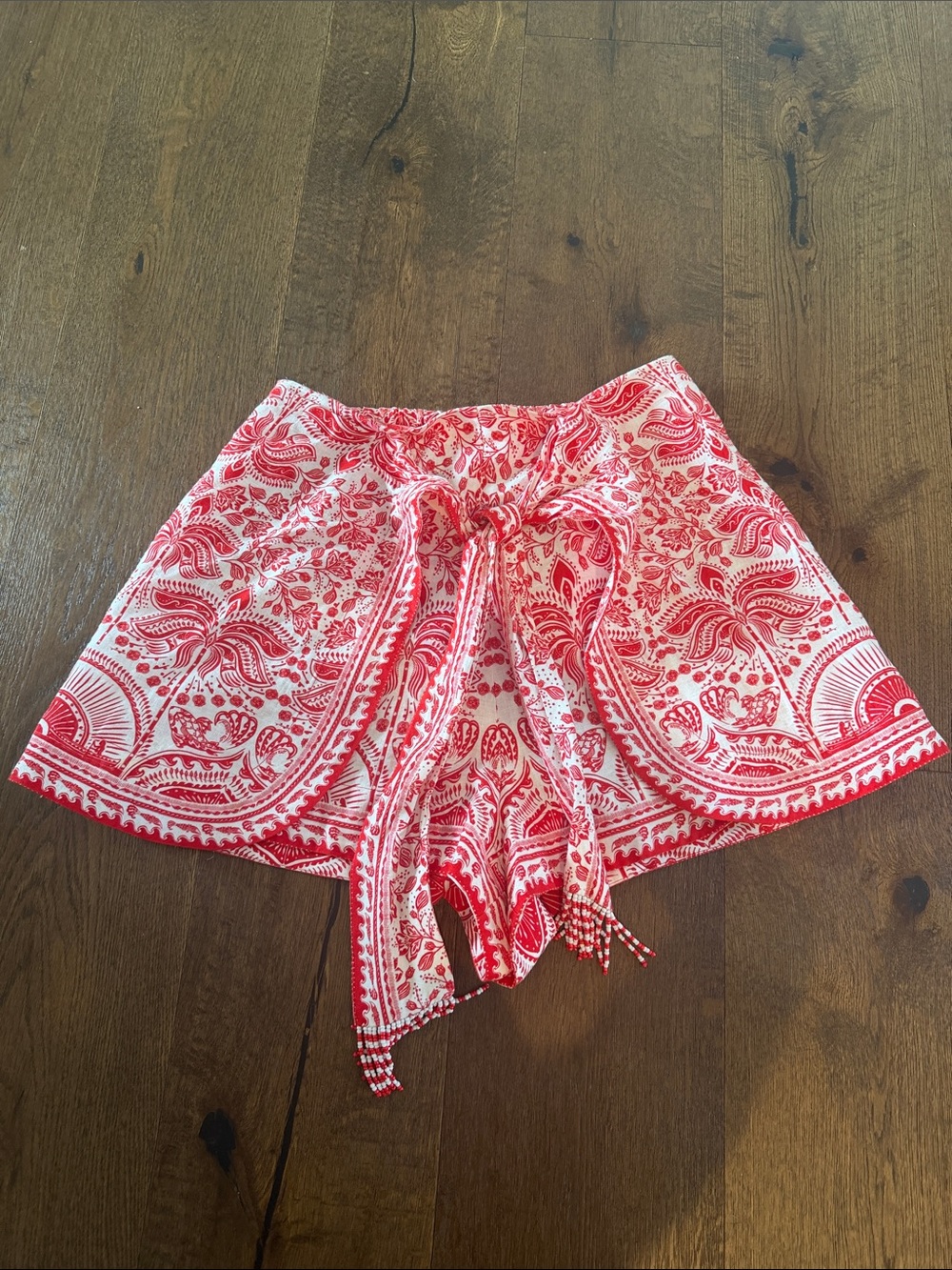 FARM Rio River Ride Paisley Tie-Waist Women’s Shorts